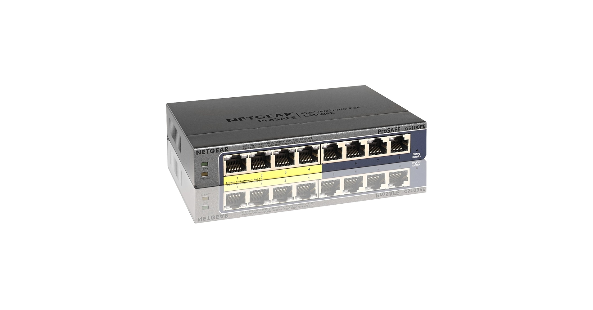 Amazon.com: GS108PE-300NAS - NETGEAR GS108PE-300NAS